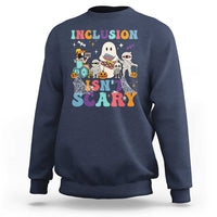 Special Teacher Halloween Sweatshirt Inclusion Isn't Scary - Wonder Print Shop