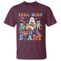Special Teacher Halloween T Shirt Inclusion Isn't Scary - Wonder Print Shop