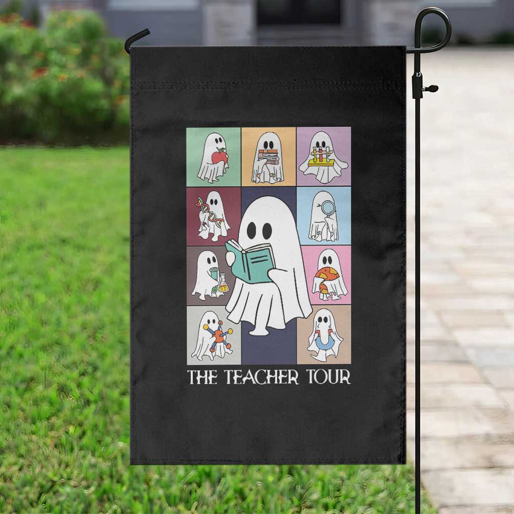 Science Teacher Halloween Garden Flag Spooky Teacher Era - Wonder Print Shop