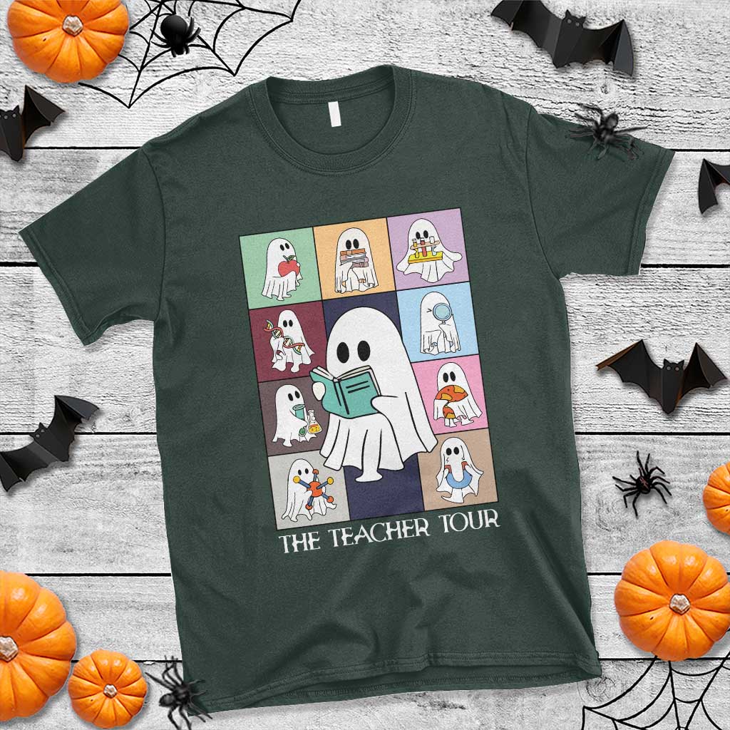 Science Teacher Halloween T Shirt Spooky Teacher Era - Wonder Print Shop