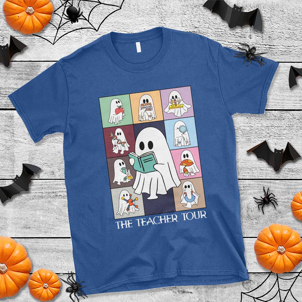 Science Teacher Halloween T Shirt Spooky Teacher Era - Wonder Print Shop