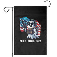 Halloween Veteran Garden Flag Click Click Boo Army - Wonder Print Shop