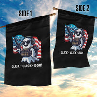 Halloween Veteran Garden Flag Click Click Boo Army - Wonder Print Shop