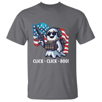 Halloween Veteran T Shirt Click Click Boo Army - Wonder Print Shop