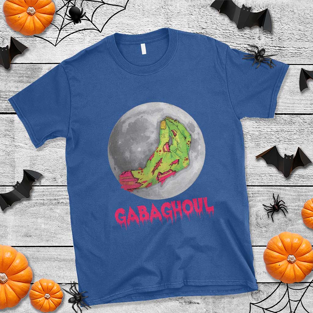 Funny Halloween T Shirt Gabaghoul Italian Zombie Hand - Wonder Print Shop
