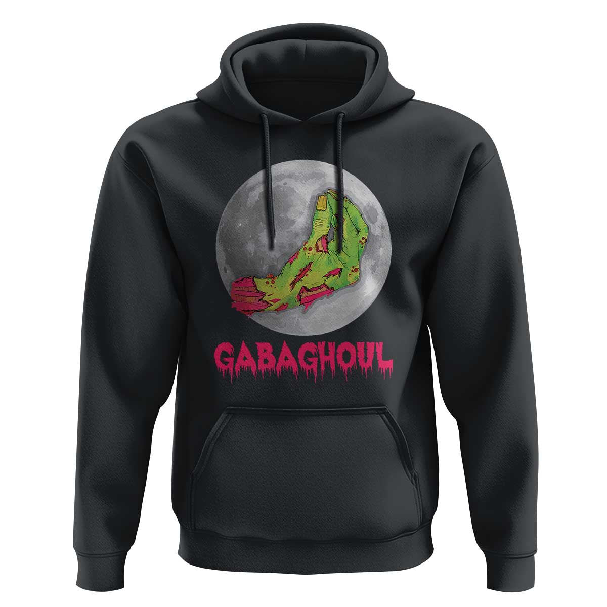 Funny Halloween Hoodie Gabaghoul Italian Zombie Hand