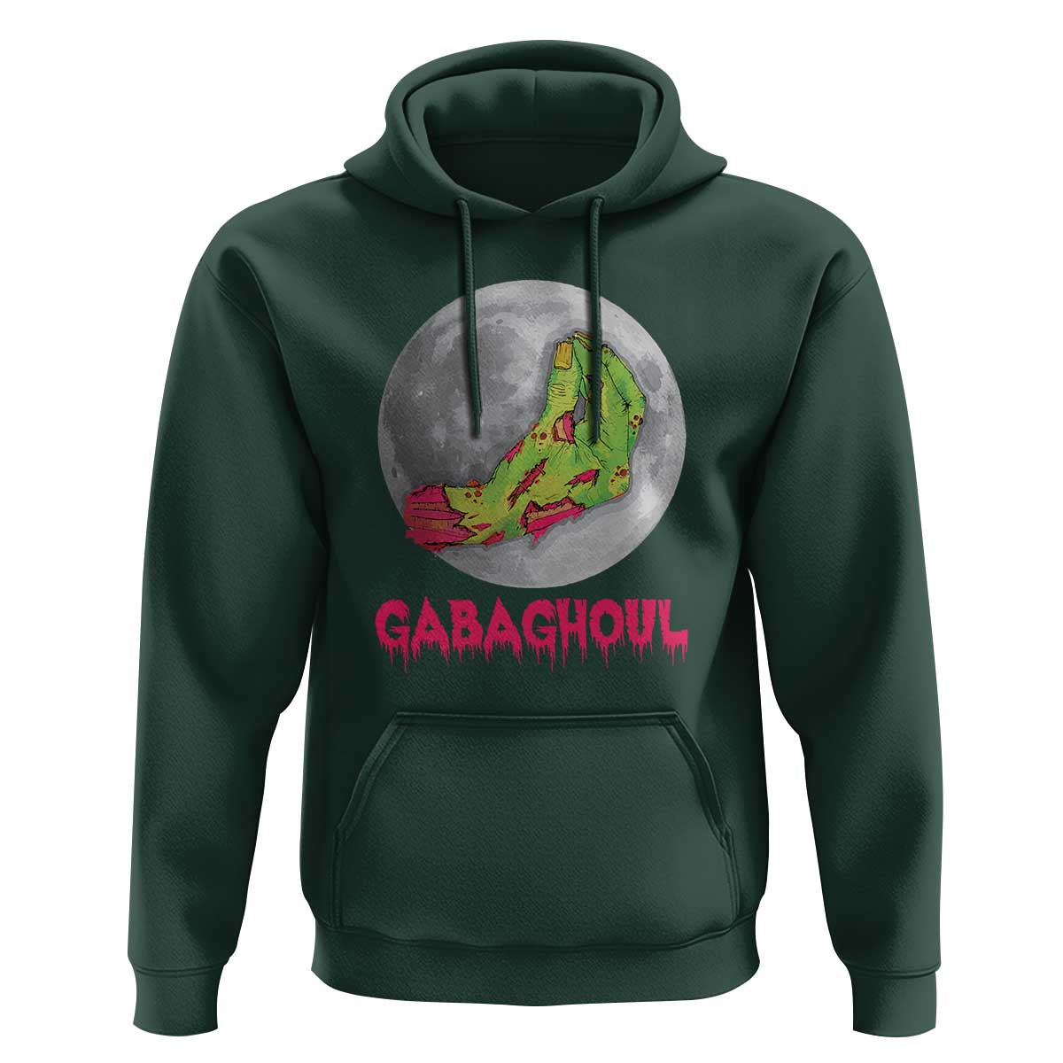 Funny Halloween Hoodie Gabaghoul Italian Zombie Hand
