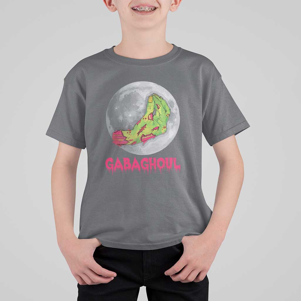 Funny Halloween T Shirt For Kid Gabaghoul Italian Zombie Hand - Wonder Print Shop