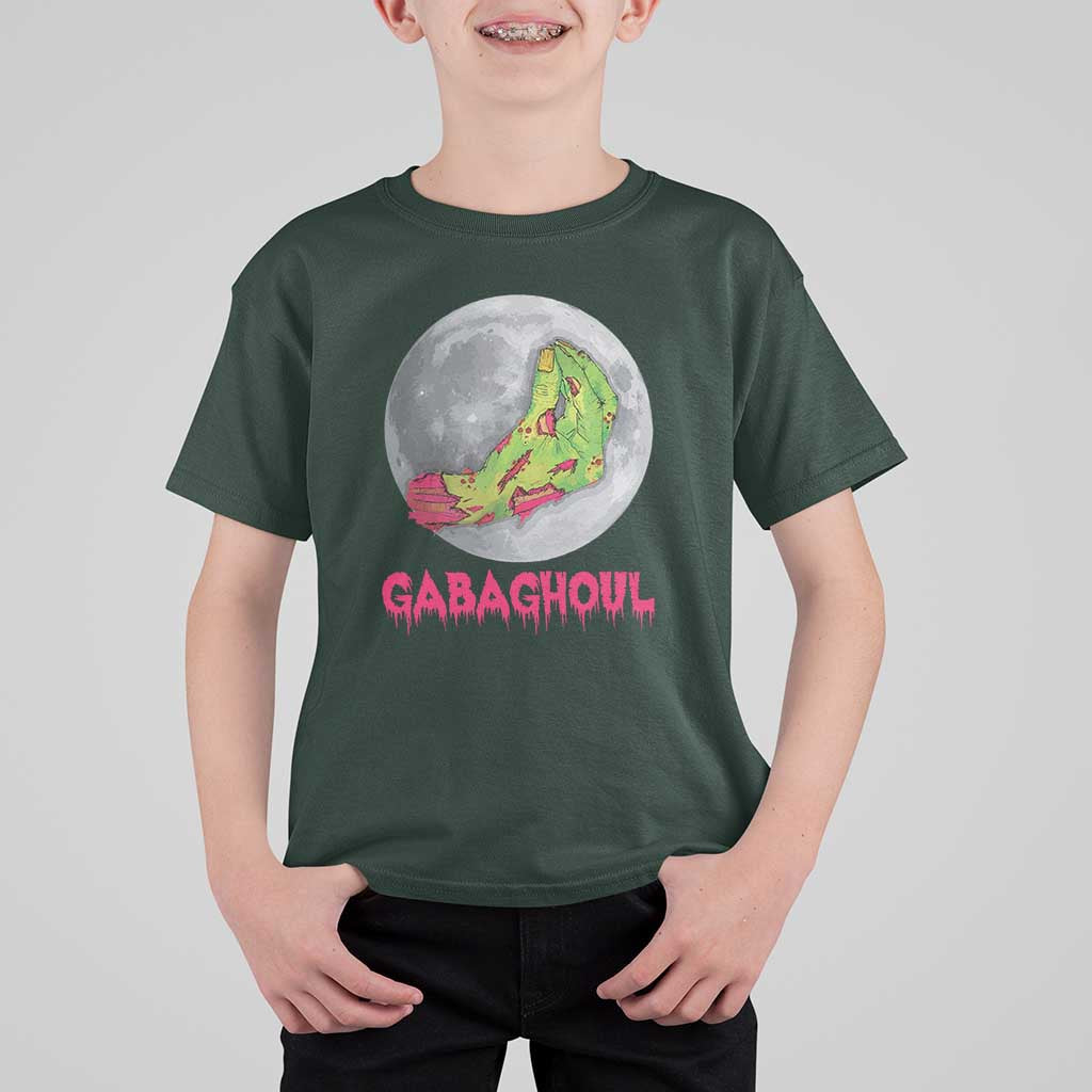 Funny Halloween T Shirt For Kid Gabaghoul Italian Zombie Hand - Wonder Print Shop
