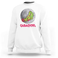 Funny Halloween Sweatshirt Gabaghoul Italian Zombie Hand - Wonder Print Shop