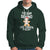 Christmas Pregnancy The Man Behind The Cookie In The Oven Gingerbread Baby Hoodie - Wonder Print Shop