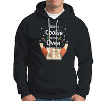 Christmas Pregnancy Gingerbread Baby Cookie In This Oven Hoodie - Wonder Print Shop