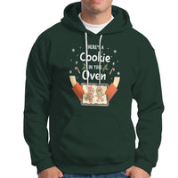 Christmas Pregnancy Gingerbread Baby Cookie In This Oven Hoodie - Wonder Print Shop