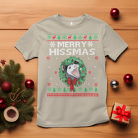Merry Hissmas Possum Lovers Opossum Christmas T Shirt - Wonder Print Shop