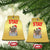 Funny Raccoon Xmas Christmas Ornament Stay Trashy Garbage Trashin Santa Hat - Wonder Print Shop