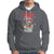 Stay Trashy Christmas Raccoon Garbage Trashin Santa Hat Hoodie - Wonder Print Shop