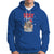 Stay Trashy Christmas Raccoon Garbage Trashin Santa Hat Hoodie - Wonder Print Shop