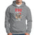 Stay Trashy Christmas Raccoon Garbage Trashin Santa Hat Hoodie - Wonder Print Shop
