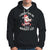 Christmas Hoodie I Can Get You On The Naughty List Cute Santa - Wonder Print Shop