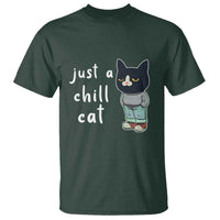 Funny Meme Just A Chill Cat T Shirt - Wonder Print Shop