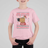 Funny Just Chilling On Christmas Meme Chillin Guy T Shirt For Kid - Wonder Print Shop
