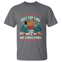 Funny Chillin Guy Just Chilling On Christmas Viral Meme T Shirt - Wonder Print Shop