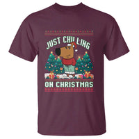 Funny Chillin Guy Just Chilling On Christmas Viral Meme T Shirt - Wonder Print Shop