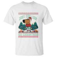 Funny Chillin Guy Just Chilling On Christmas Viral Meme T Shirt - Wonder Print Shop
