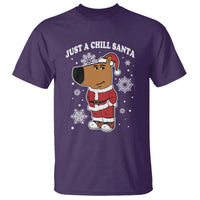 Funny Xmas Meme Just A Chill Santa T Shirt - Wonder Print Shop