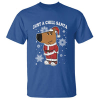 Funny Xmas Meme Just A Chill Santa T Shirt - Wonder Print Shop