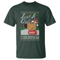 Funny Just A Chill Christmas Viral Meme T Shirt - Wonder Print Shop