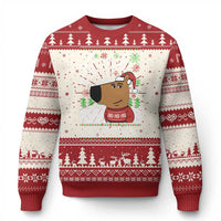 Funny Just A Chill Christmas Viral Meme Ugly Christmas Sweater - Wonder Print Shop