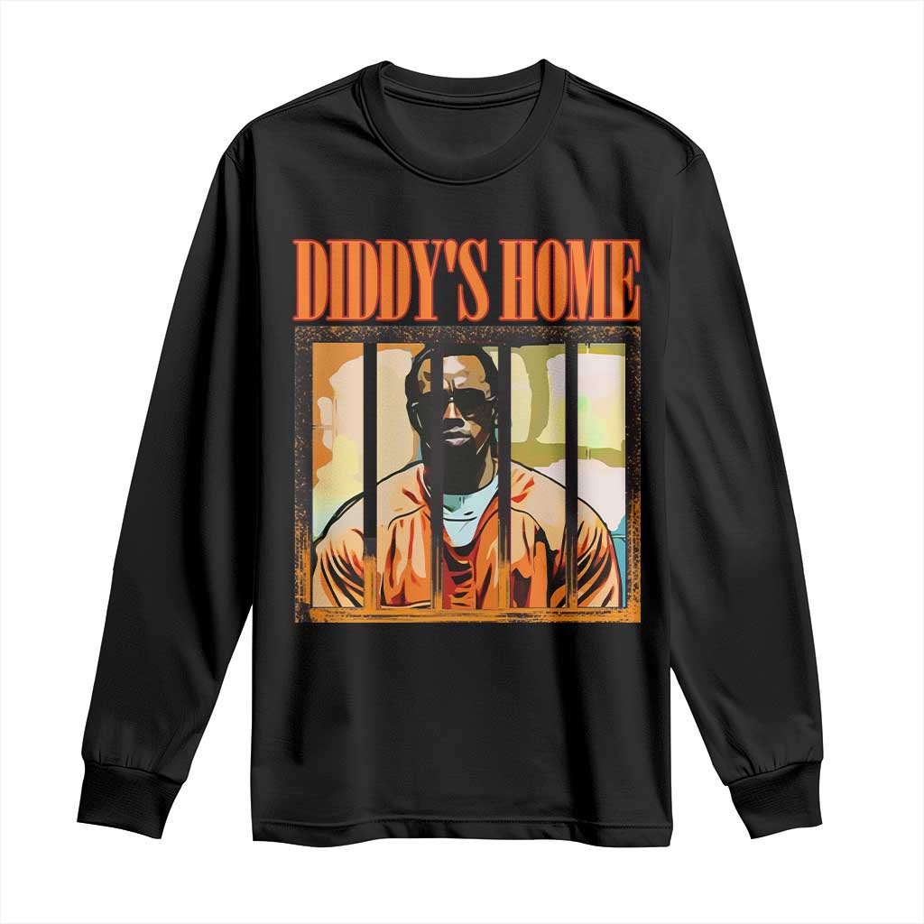 Funny Diddy's Home Diddy Party Long Sleeve Shirt