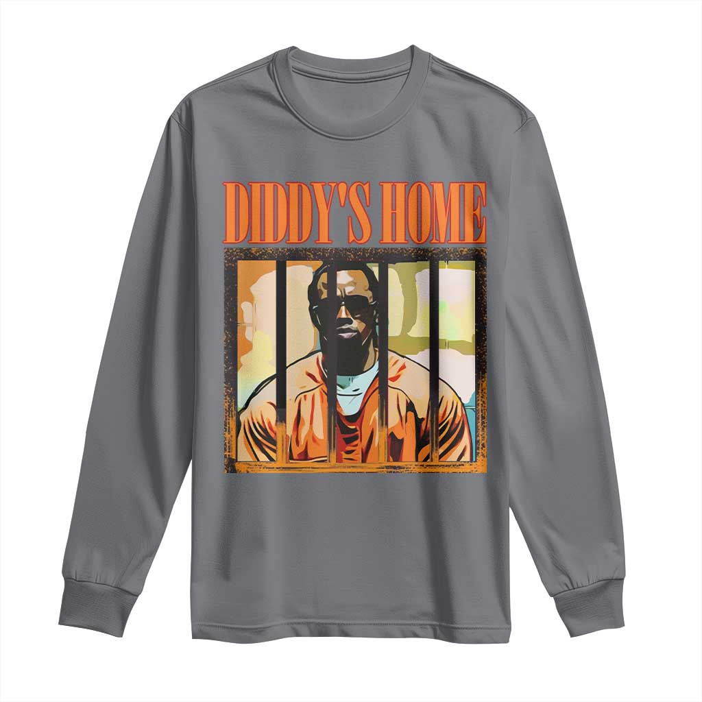 Funny Diddy's Home Diddy Party Long Sleeve Shirt