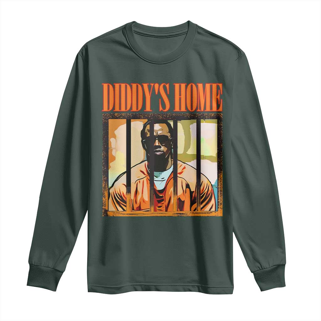 Funny Diddy's Home Diddy Party Long Sleeve Shirt