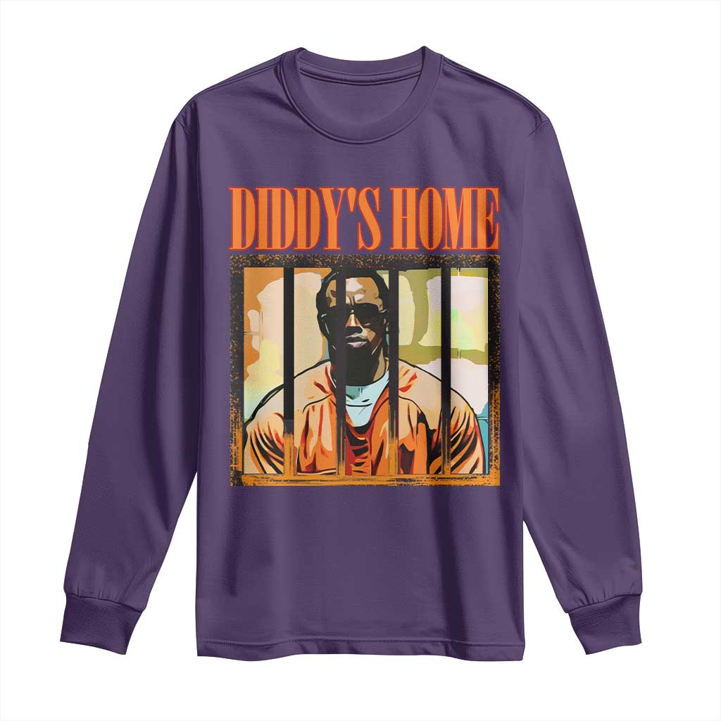 Funny Diddy's Home Diddy Party Long Sleeve Shirt