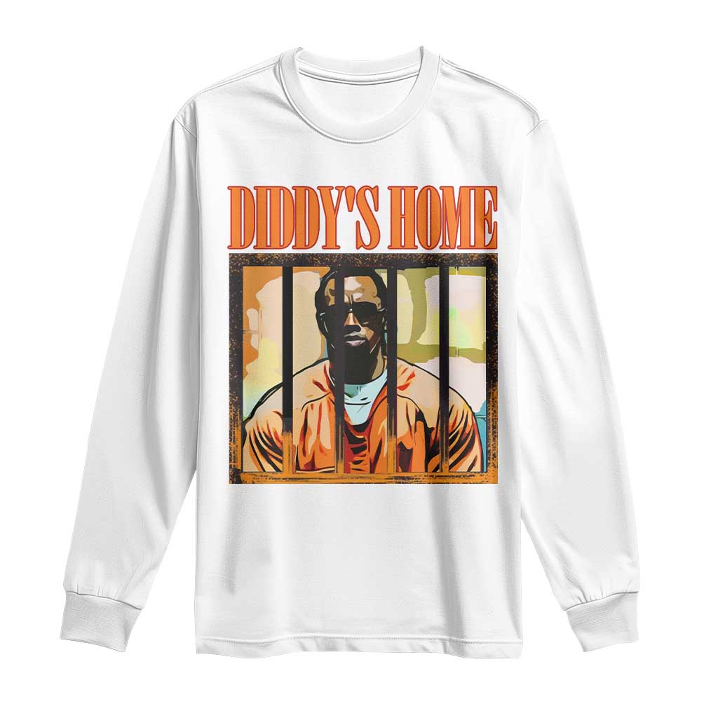 Funny Diddy's Home Diddy Party Long Sleeve Shirt