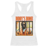 Funny Diddy's Home Diddy Party Racerback Tank Top