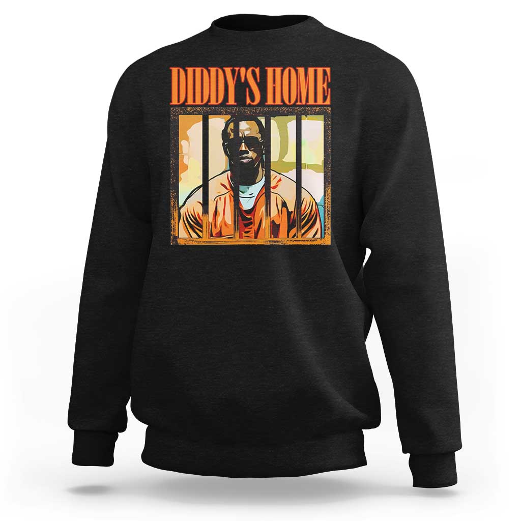 Funny Diddy's Home Diddy Party Sweatshirt - Wonder Print Shop
