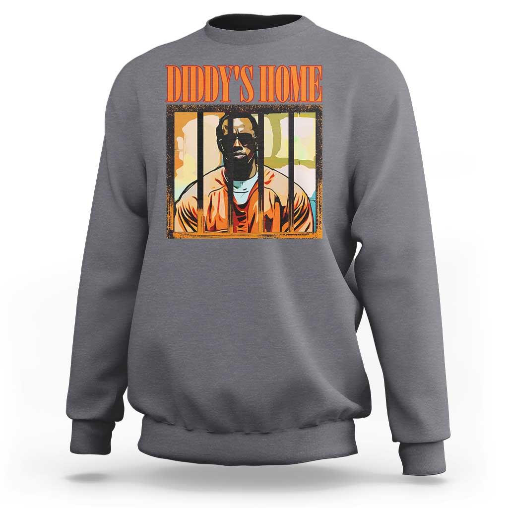 Funny Diddy's Home Diddy Party Sweatshirt - Wonder Print Shop