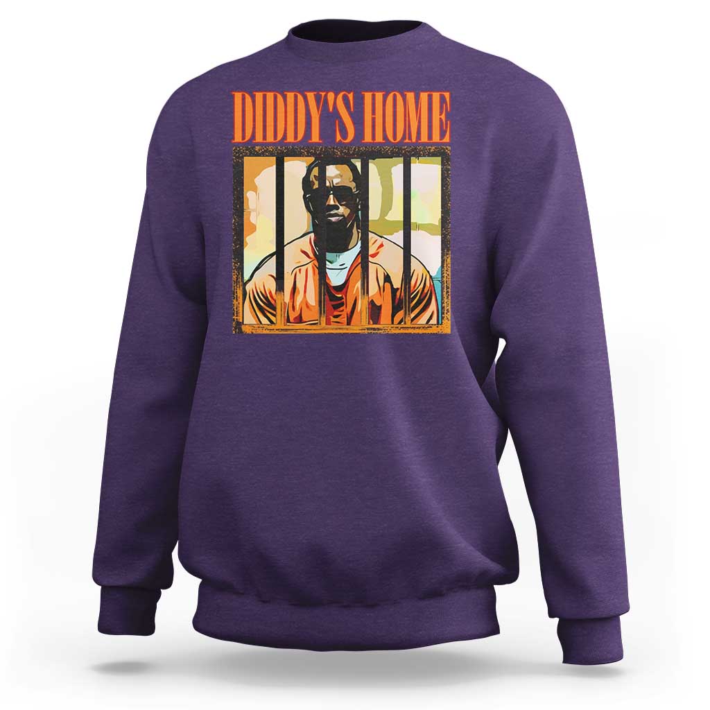 Funny Diddy's Home Diddy Party Sweatshirt - Wonder Print Shop