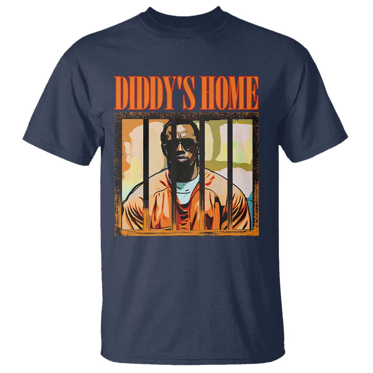 Funny Diddy's Home Diddy Party T Shirt - Wonder Print Shop