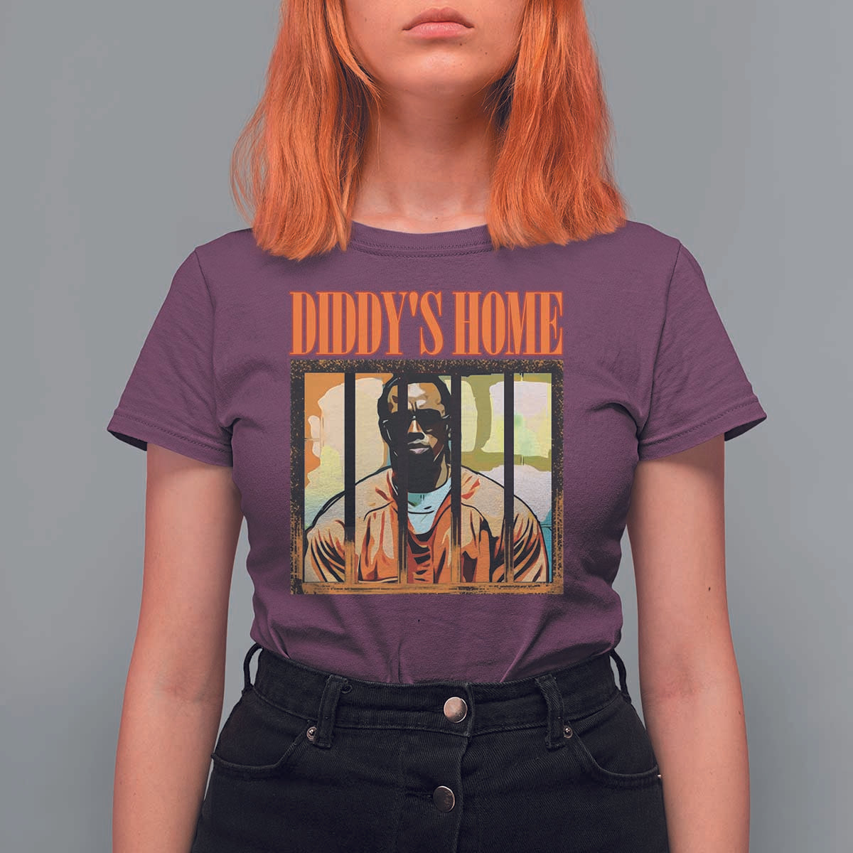Funny Diddy's Home Diddy Party T Shirt For Women - Wonder Print Shop