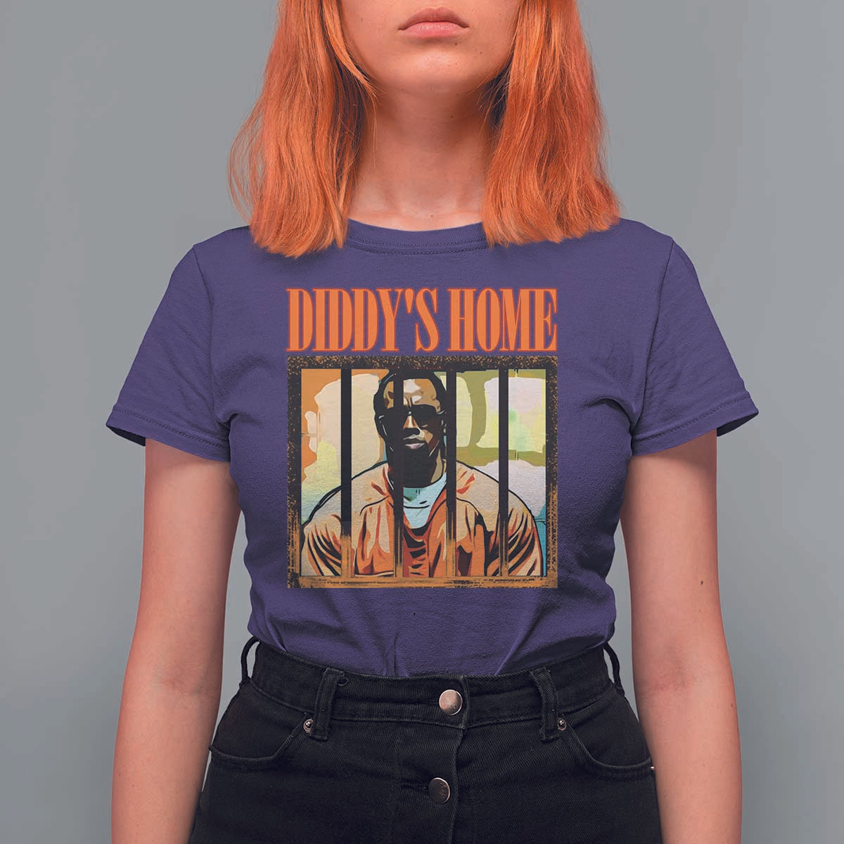 Funny Diddy's Home Diddy Party T Shirt For Women - Wonder Print Shop