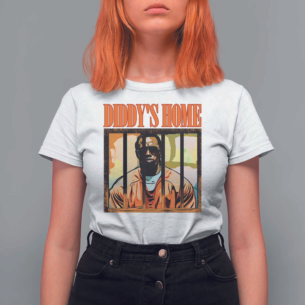 Funny Diddy's Home Diddy Party T Shirt For Women - Wonder Print Shop