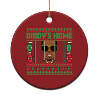Funny Dirty Christmas Diddy's Home Diddy Party Christmas Ornament - Wonder Print Shop