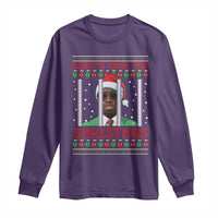 Funny Dirty Xmas Long Sleeve Shirt Diddy's Home For Christmas Diddy Party