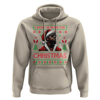 Funny Dirty Xmas Hoodie I Won't Be Home For Christmas Diddy Party