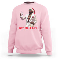 Funny Dirty Hiphop Xmas Sweatshirt Got Oil 4 Life Diddy Party - Wonder Print Shop
