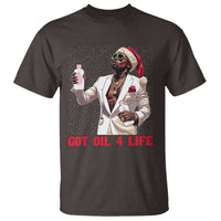 Funny Dirty Hiphop Xmas T Shirt Got Oil 4 Life Diddy Party - Wonder Print Shop